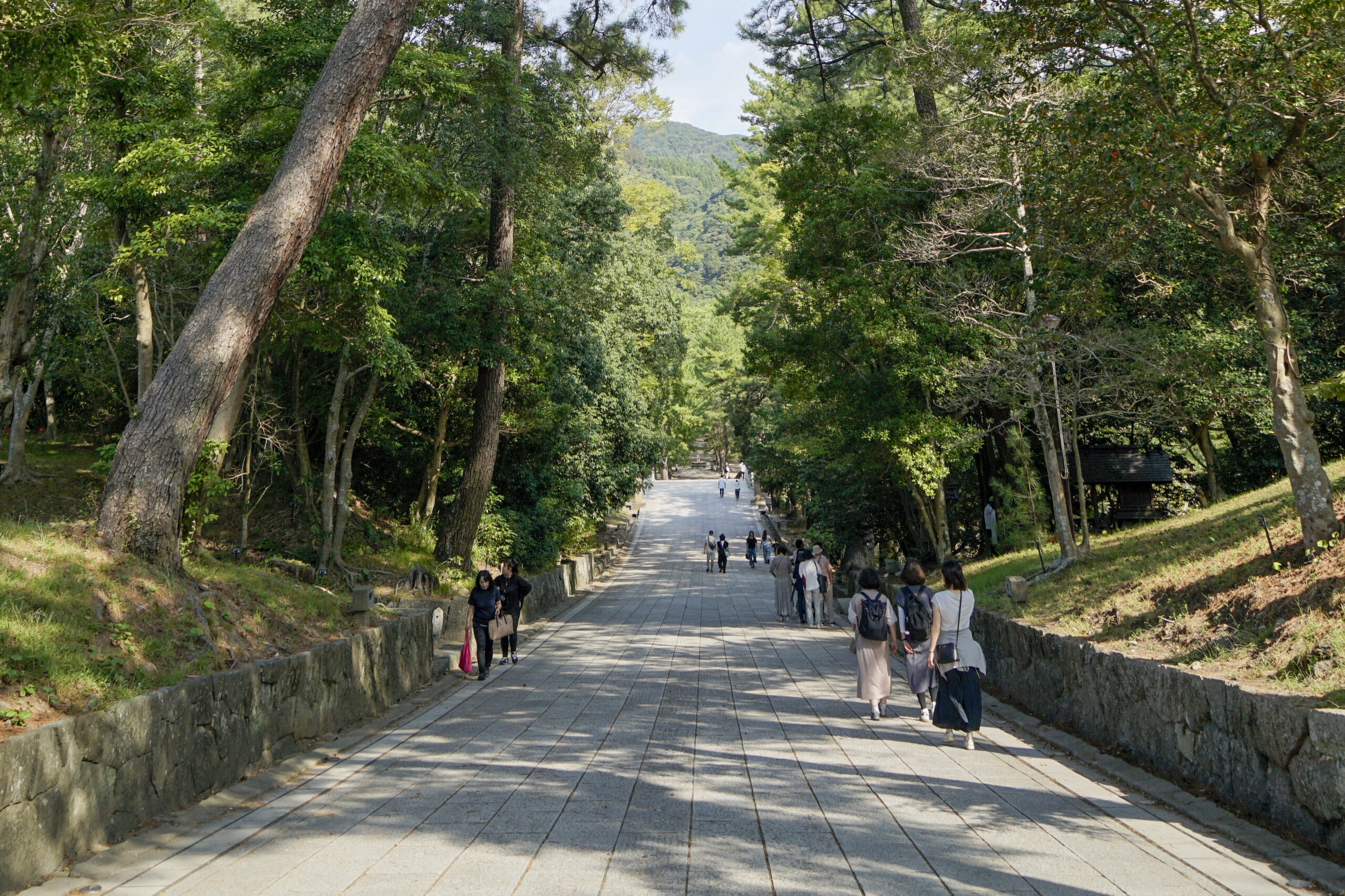 出雲大社參道,通往神社境內的參拜道路